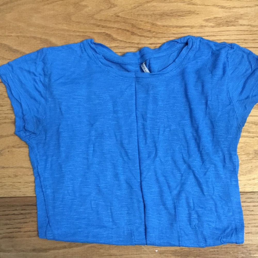 Royal blue tee